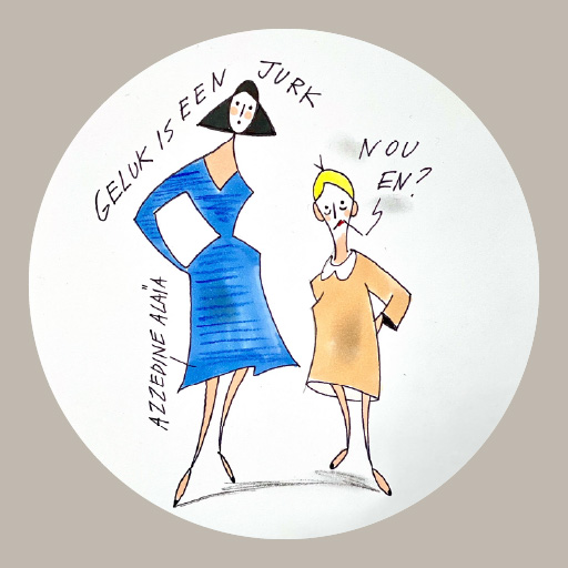 ‘Geluk is een jurk’ - modemopje Piet Paris voor Kiki Niesten