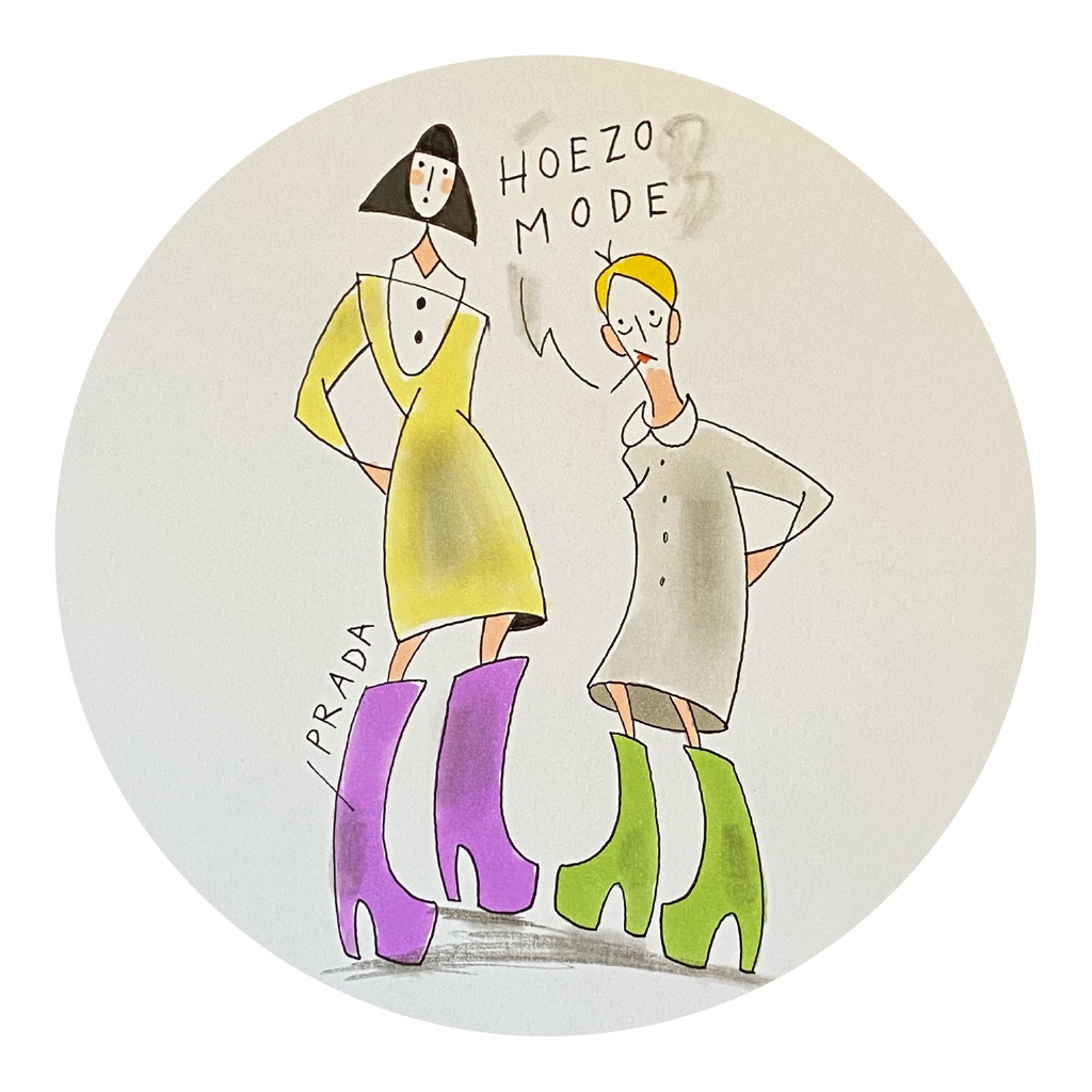 ‘Hoezo mode’ - modemopje Piet Paris voor Kiki Niesten